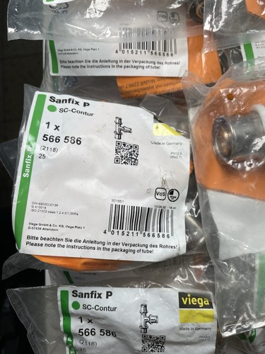 Viega sanfix stück - t-stück, 566586